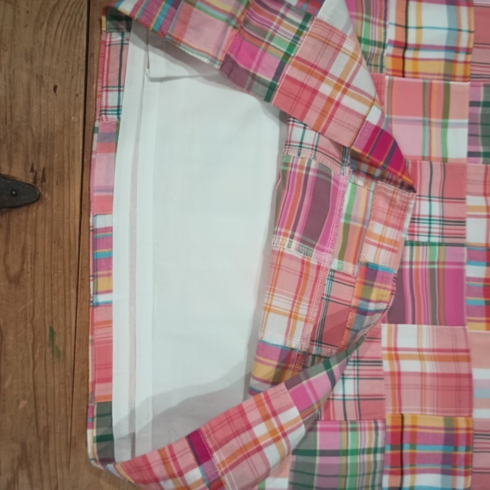 Talbots Women's Multicolor Plaid Patchwork Lined … - image 6